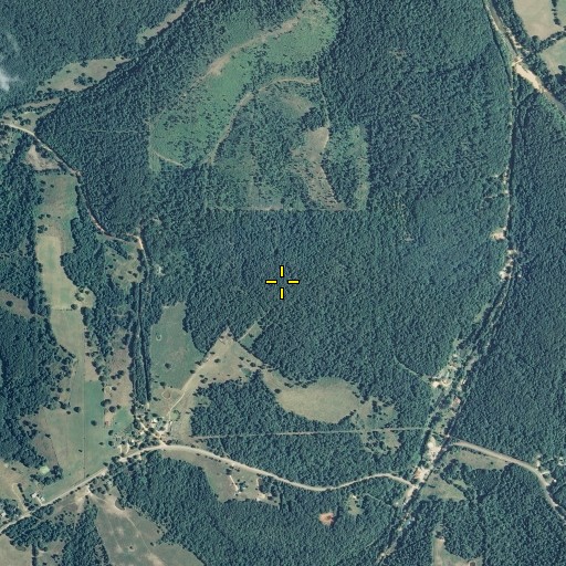 Aerial/Satellite Image of Green Hill, MO