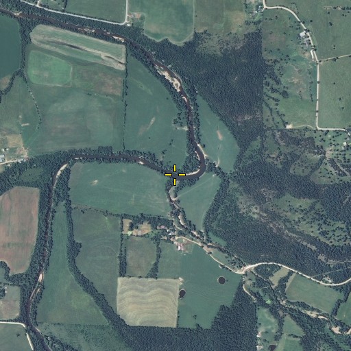 Aerial/Satellite Image of Schultz Creek, MO