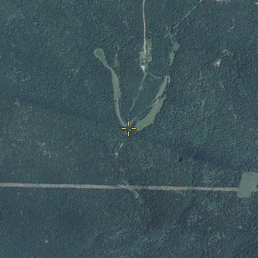 Aerial/Satellite Image of Blue Hollow, MO