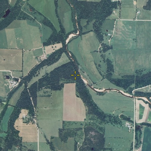 Aerial/Satellite Image of Jameson Bluff, MO
