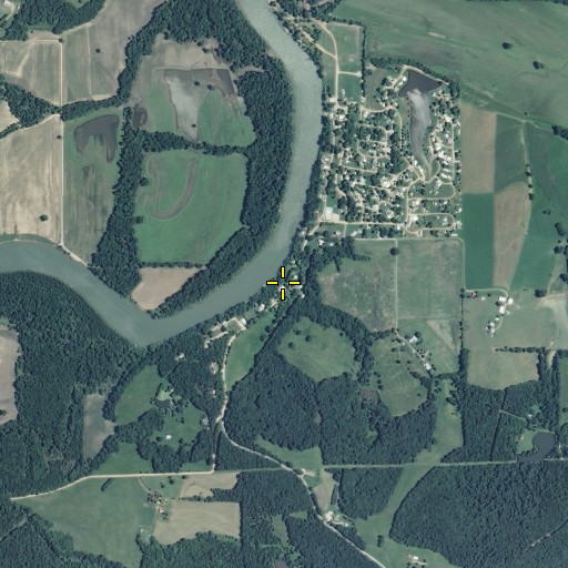 Aerial/Satellite Image of Stolpe, MO