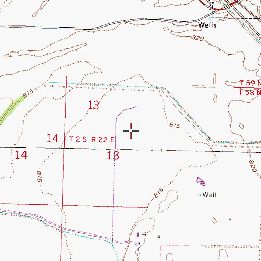 Topographic Map of Garlich Lake (historical), MO