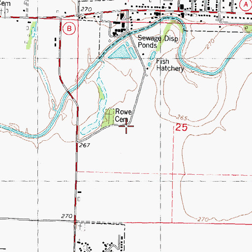 Topographic Map of Keokuk (historical), MO