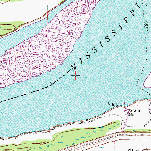 Topographic Map of Hickman Bend, KY