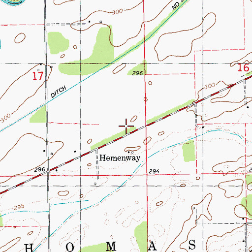 Topographic Map of Riga (historical), MO