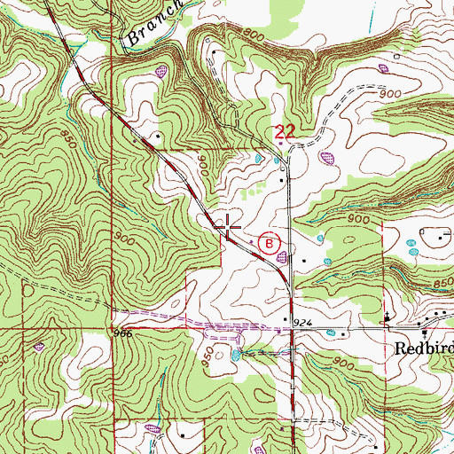 Topographic Map of Vieman (historical), MO