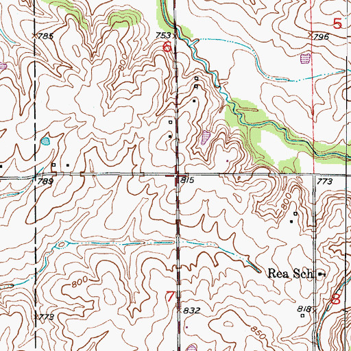 Topographic Map of Latoh (historical), MO