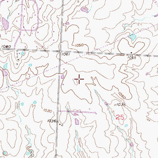 Topographic Map of Raymore Junction (historical), MO