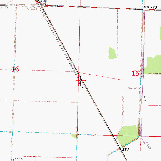 Topographic Map of Norman, MO