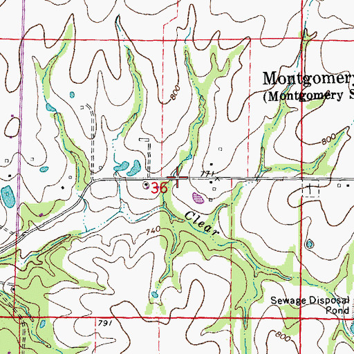 Topographic Map of Graystone Park (historical), MO