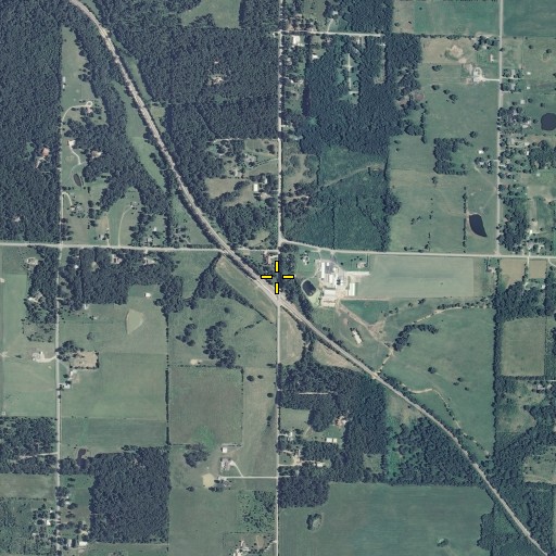 Aerial/Satellite Image of Dickersons, MO