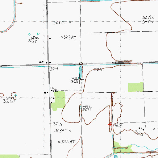 Topographic Map of Boone (historical), MO