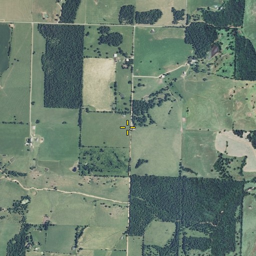 Aerial/Satellite Image of Turnback (historical), MO