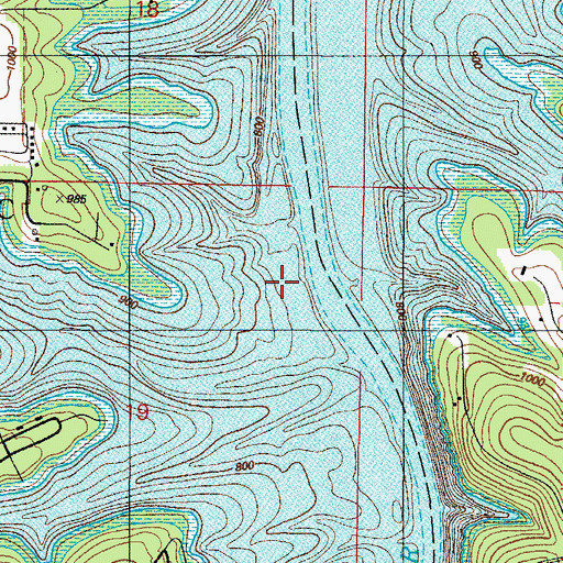 Topographic Map of Marmaros (historical), MO