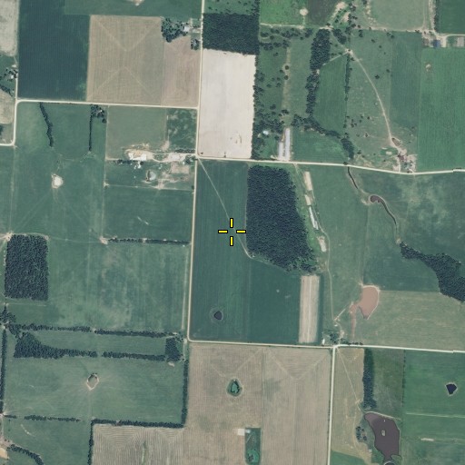 Aerial/Satellite Image of Newstead (historical), MO