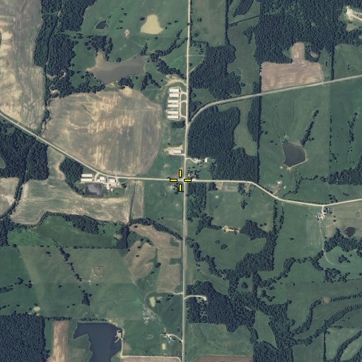 Aerial/Satellite Image of Bloomington, MO