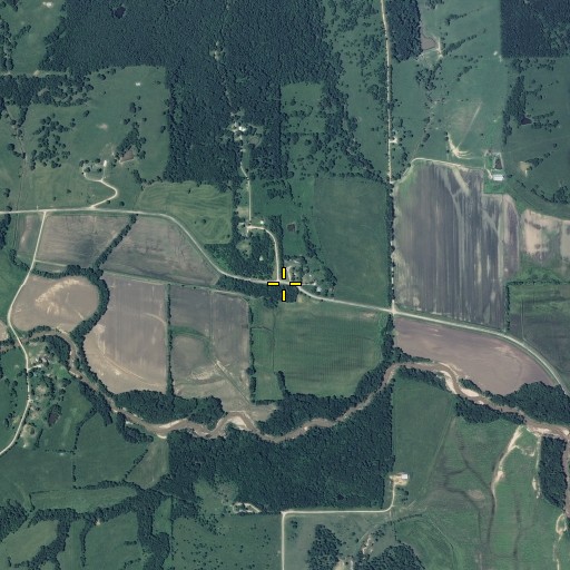 Aerial/Satellite Image of Danforth, MO