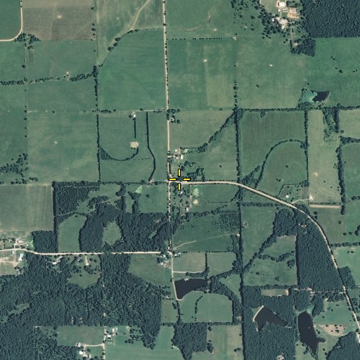 Aerial/Satellite Image of Jake Prairie, MO