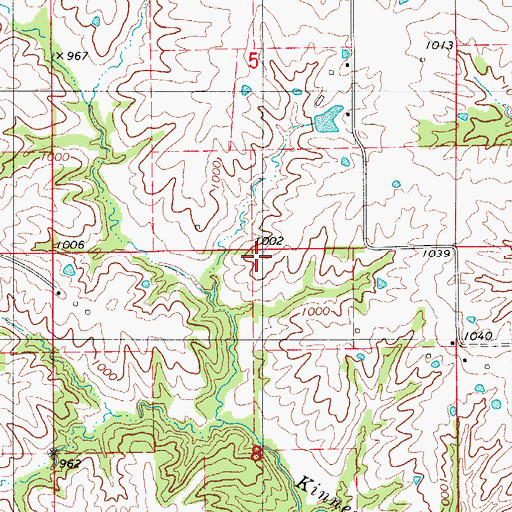 Topographic Map of Victory School (historical), MO