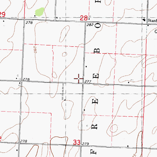 Topographic Map of Douglas Grove Church (historical), MO
