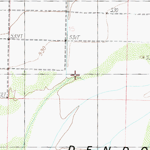 Topographic Map of Loudermilk Wash, AZ