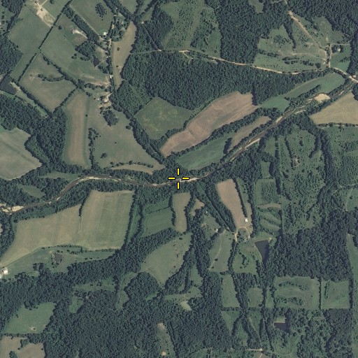 Aerial/Satellite Image of Angle Ford, MO