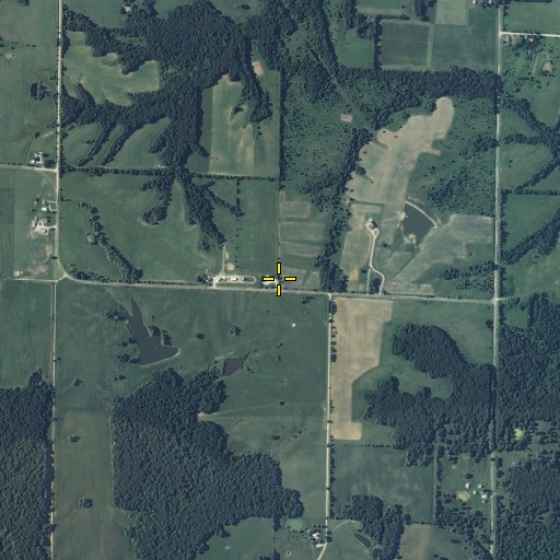 Aerial/Satellite Image of Pleasant Green School (historical), MO