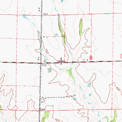 Topographic Map of Cradle of Science School (historical), MO
