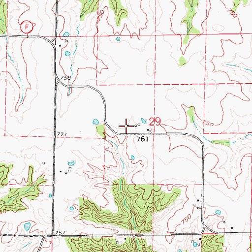 Topographic Map of Smizer School (historical), MO