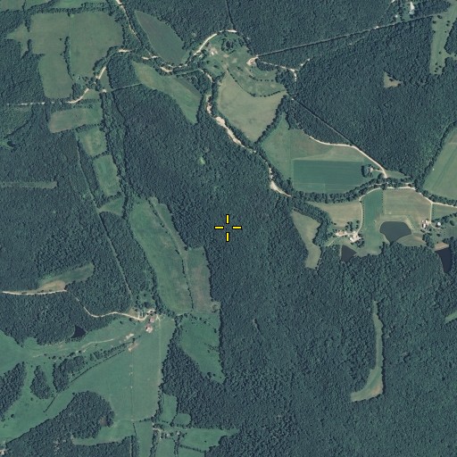 Aerial/Satellite Image of Upper First Creek School (historical), MO