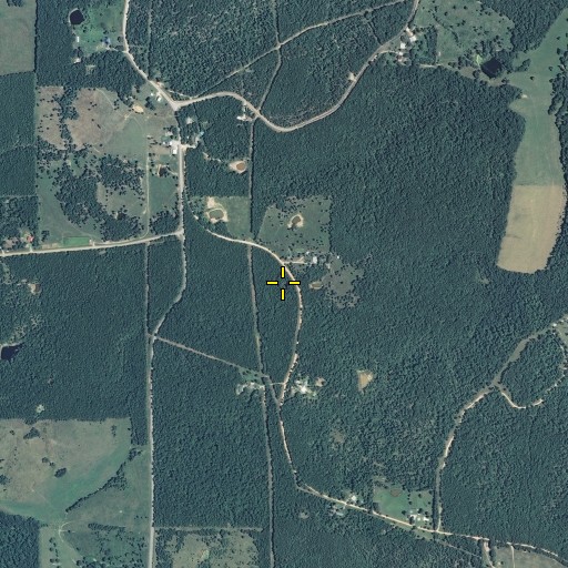 Aerial/Satellite Image of Bronson Mine, MO