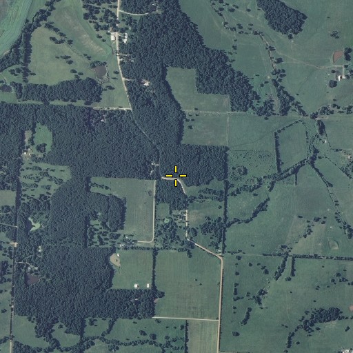 Aerial/Satellite Image of Concord School (historical), MO