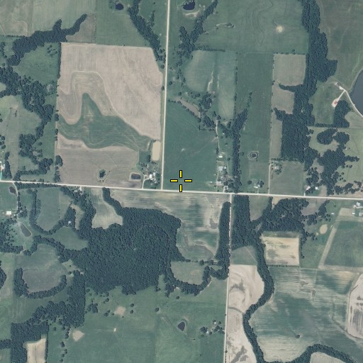 Aerial/Satellite Image of Vinton (historical), MO