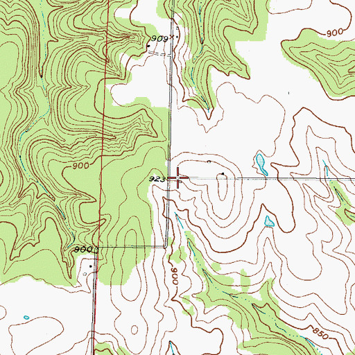 Topographic Map of Highpoint School (historical), MO