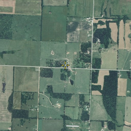 Aerial/Satellite Image of Diamond Hall School (historical), MO
