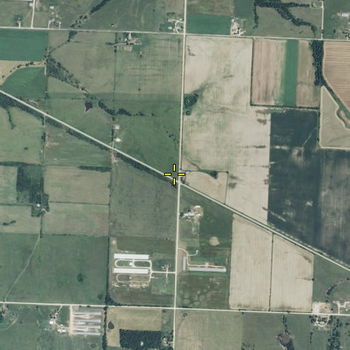 Aerial/Satellite Image of Liberty School (historical), MO
