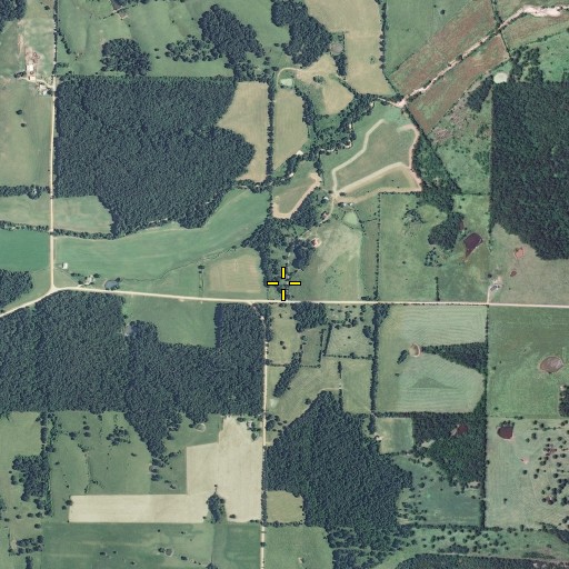Aerial/Satellite Image of North Sycamore School (historical), MO
