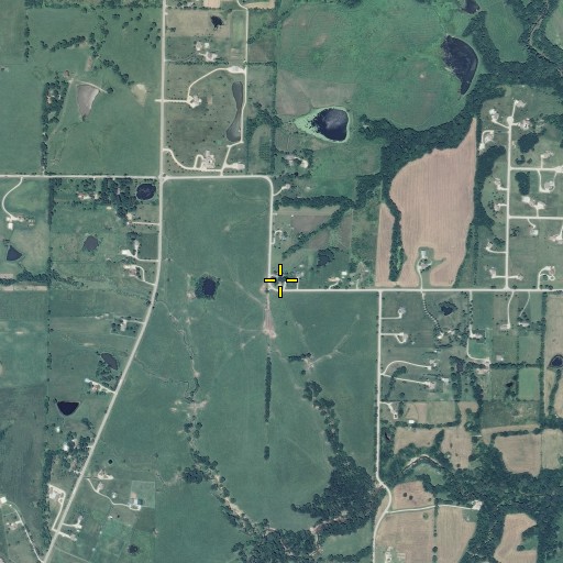 Aerial/Satellite Image of Estes School, MO