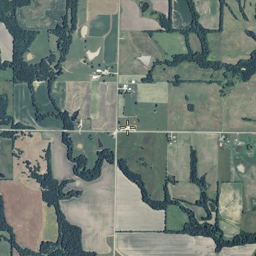 Aerial/Satellite Image of New York Elementary School, MO