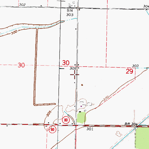 Topographic Map of Halloway Church (historical), MO