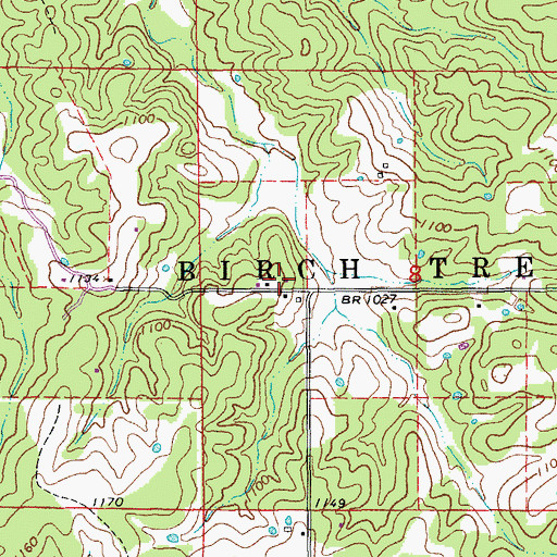Topographic Map of Science Ridge School (historical), MO