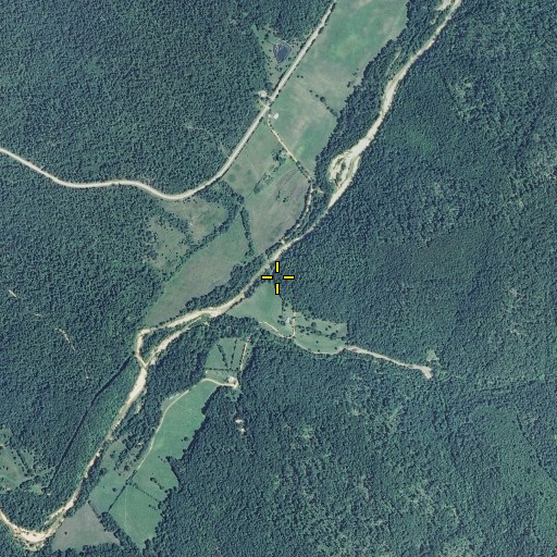 Aerial/Satellite Image of Delmar School (historical), MO
