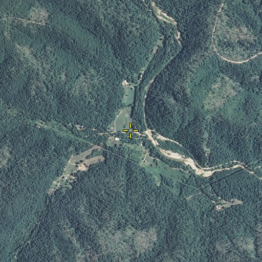 Aerial/Satellite Image of Moses Store, MO