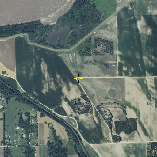 Aerial/Satellite Image of Upper Bottom School, MO