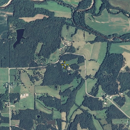 Aerial/Satellite Image of Progress School, MO