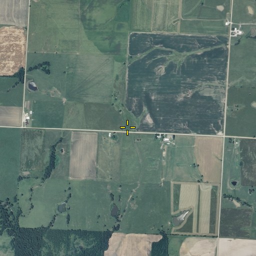 Aerial/Satellite Image of Mount Leonard School (historical), MO
