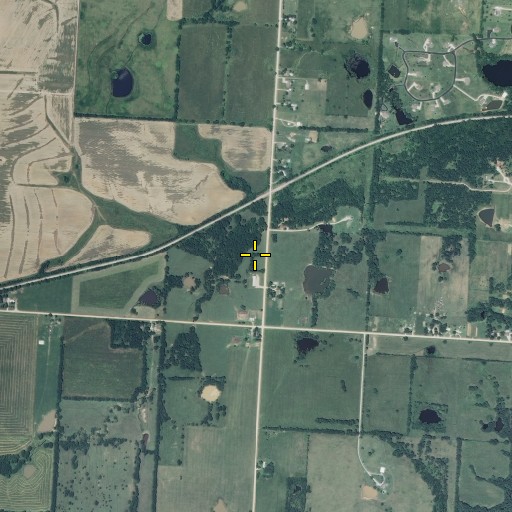 Aerial/Satellite Image of Nash School (historical), MO