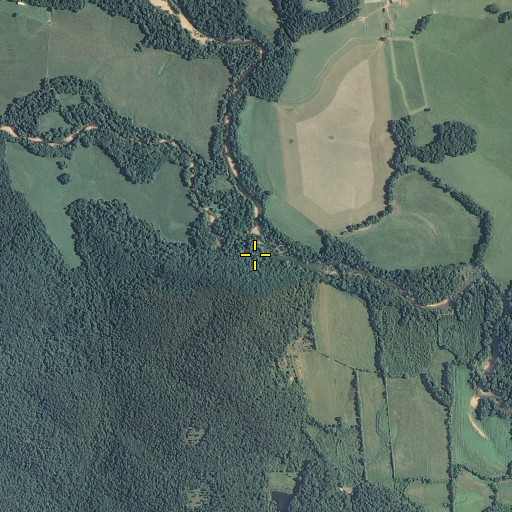 Aerial/Satellite Image of Bear Creek, MO
