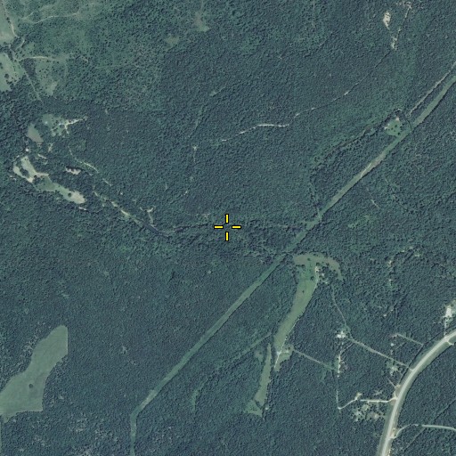 Aerial/Satellite Image of Bender Creek, MO