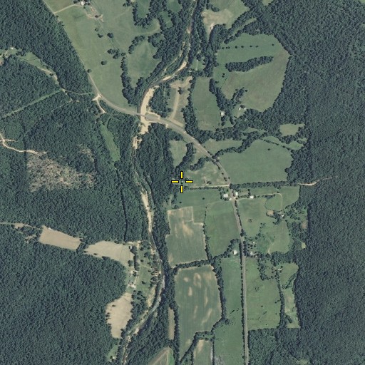 Aerial/Satellite Image of Big Four School, MO